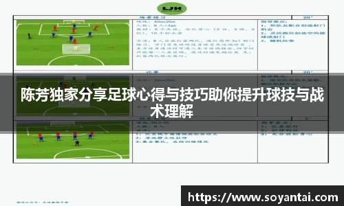 陈芳独家分享足球心得与技巧助你提升球技与战术理解